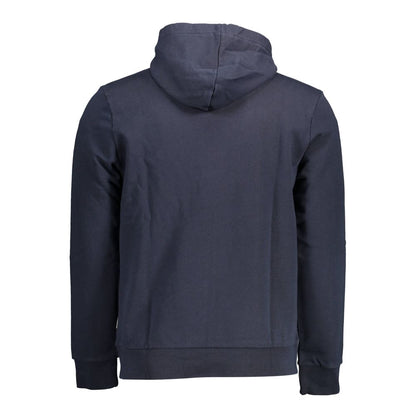 Jersey de algodón azul para hombre