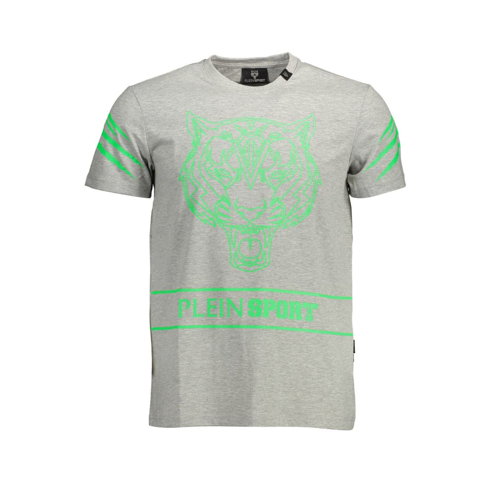 Brown Cotton Men T-Shirt