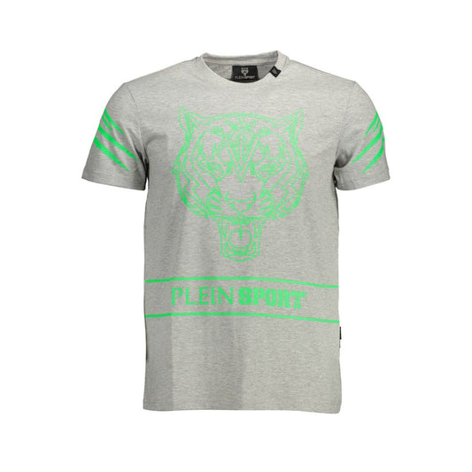Brown Cotton Men T-Shirt