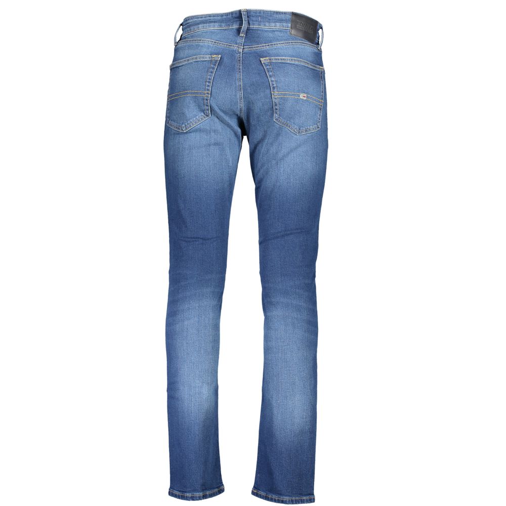 Vaqueros azules de algodón para hombre