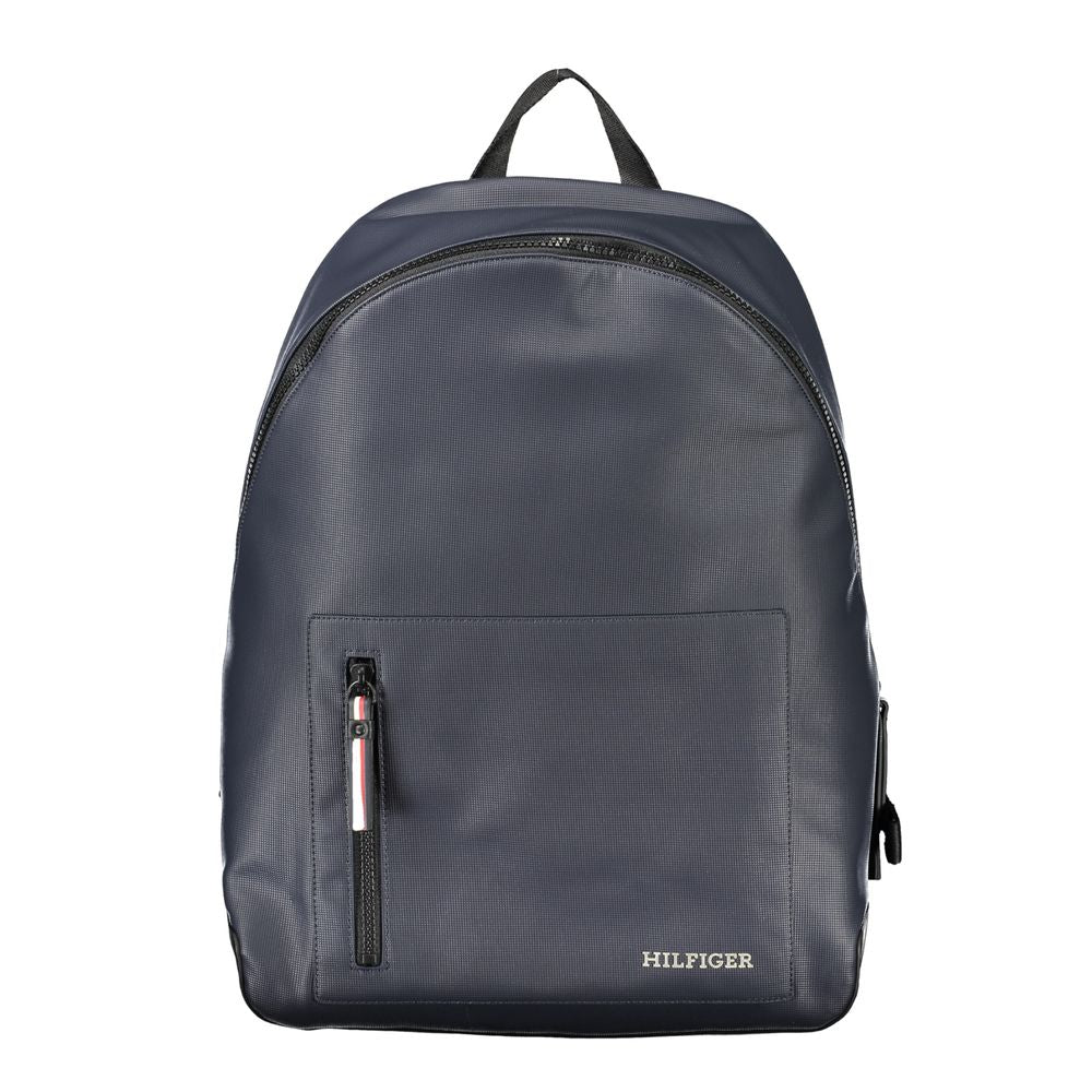 Mochila de polietileno azul para hombre
