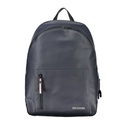 Mochila de polietileno azul para hombre