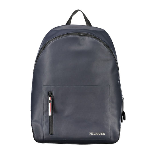 Mochila de polietileno azul para hombre