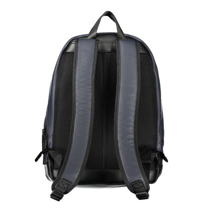 Mochila de polietileno azul para hombre