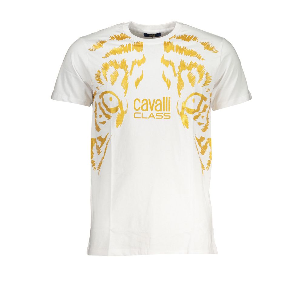 Camiseta blanca de algodón