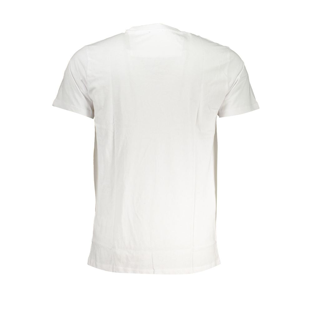 Camiseta blanca de algodón