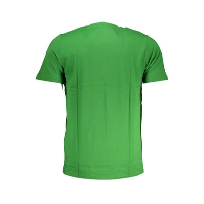 Camiseta verde de algodón