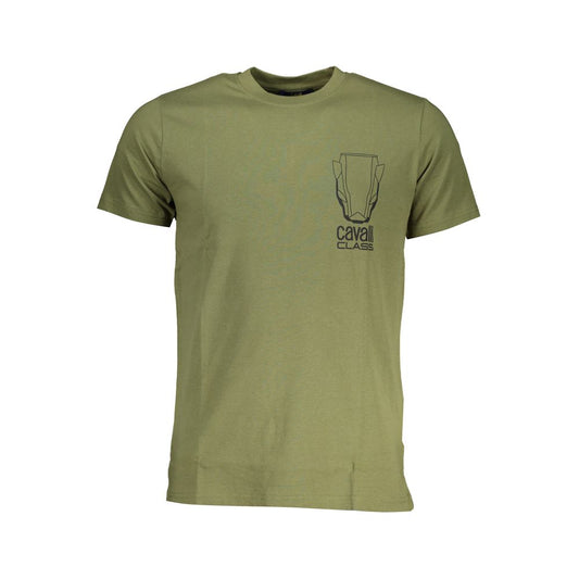 Camiseta verde de algodón