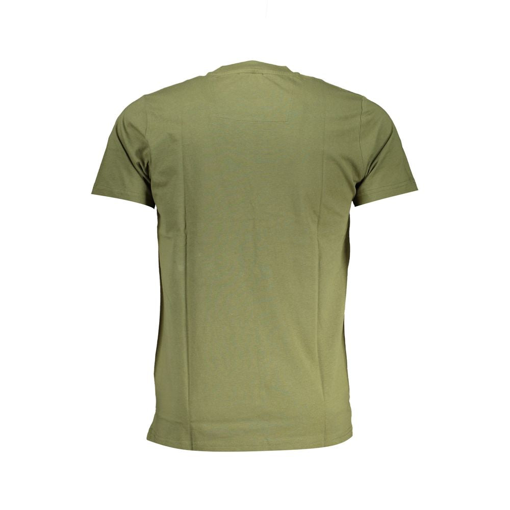 Camiseta verde de algodón