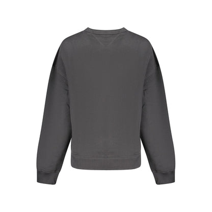 Black Cotton Women Sweater