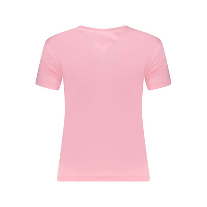 Pink Cotton Tops & T-Shirt