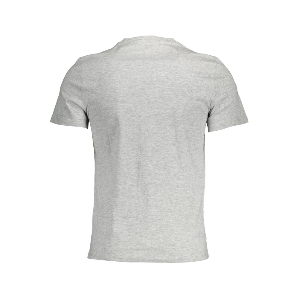 Camiseta marrón de algodón para hombre