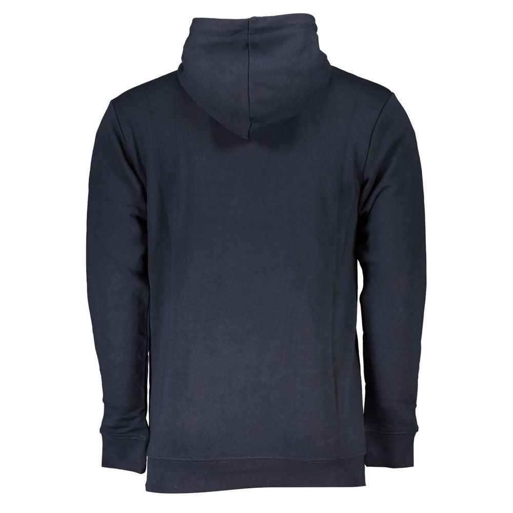 Jersey azul de algodón para hombre