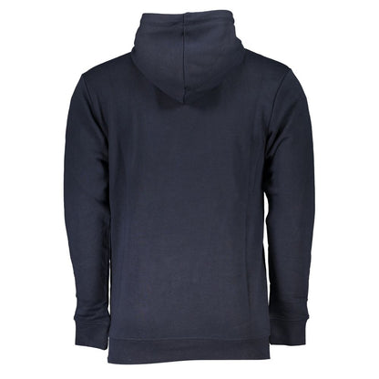Jersey azul de algodón para hombre