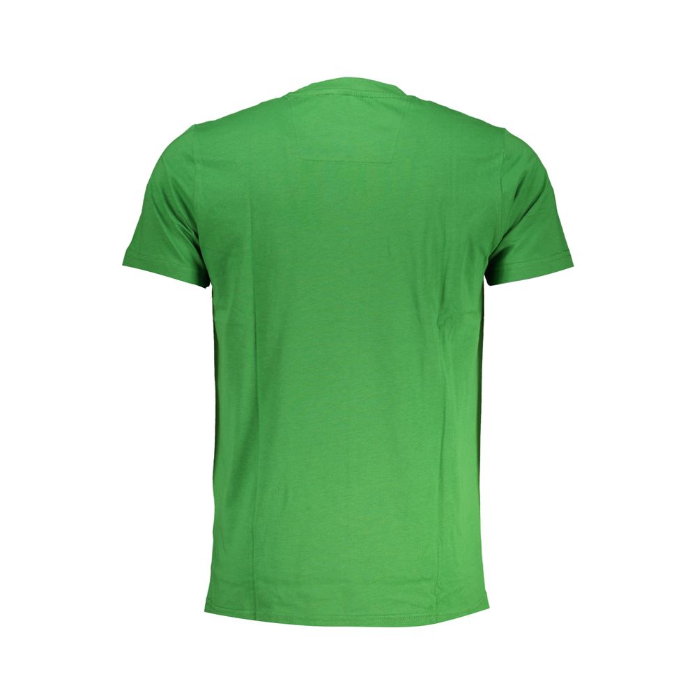 Camiseta verde de algodón