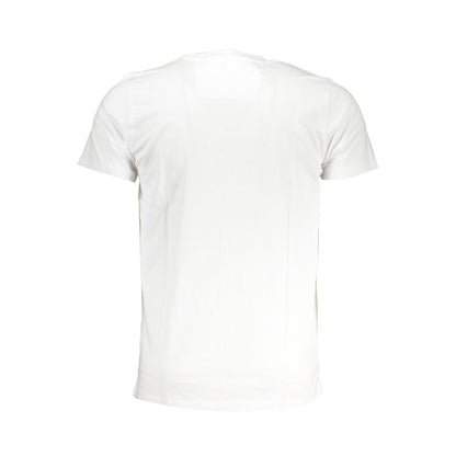 Camiseta blanca de algodón