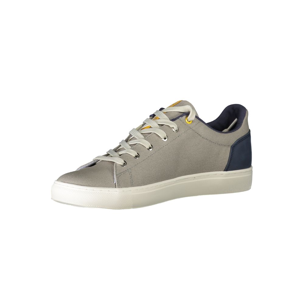 Zapatilla de poliéster gris
