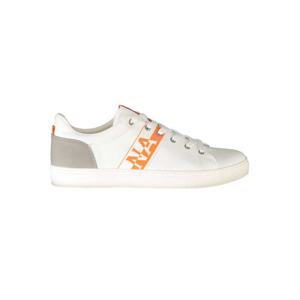 Zapatilla blanca de poliéster