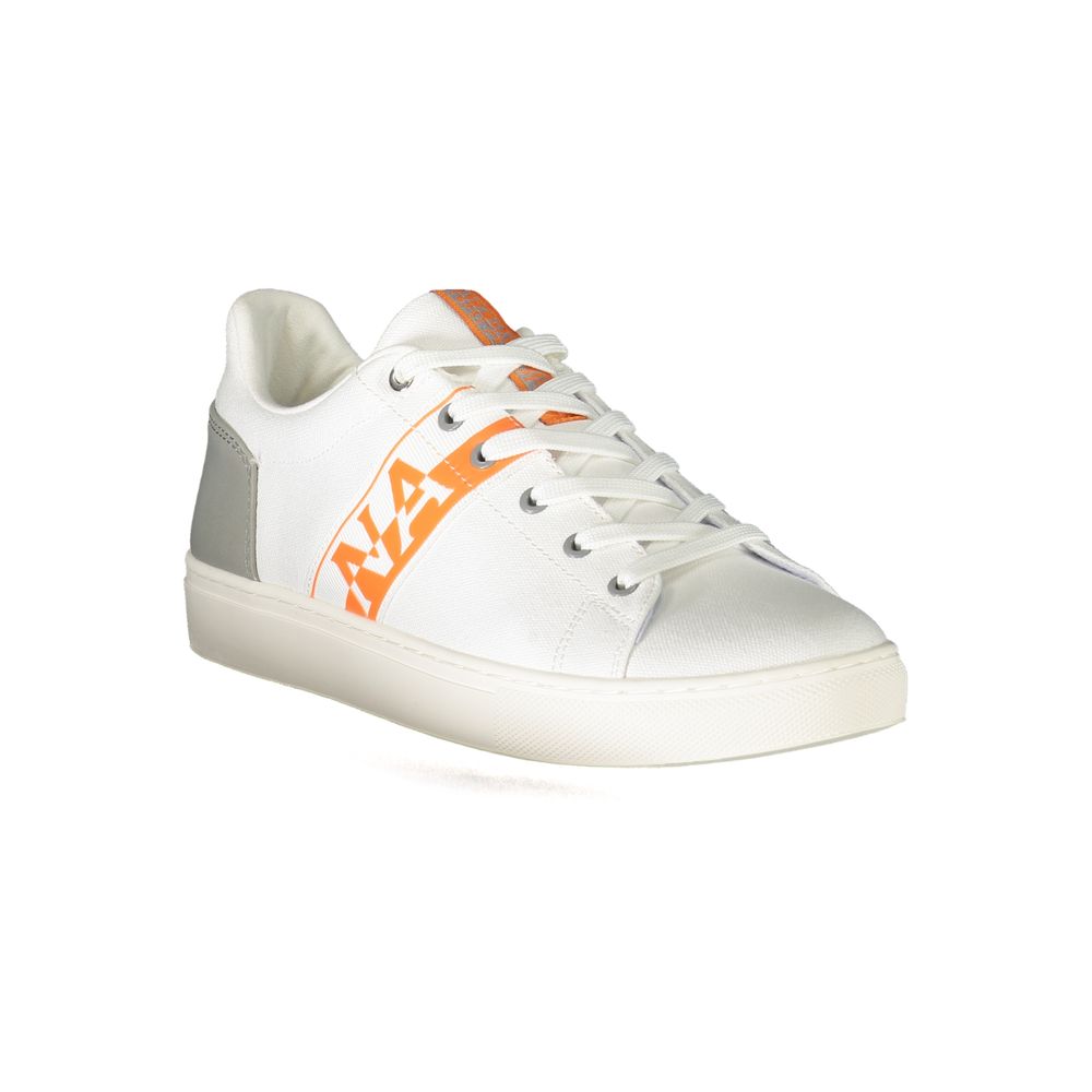 Zapatilla blanca de poliéster