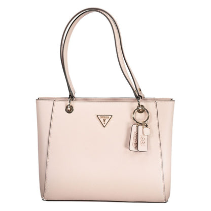 Bolso de polietileno rosa para mujer
