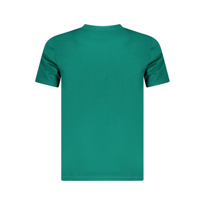 Camiseta verde de algodón