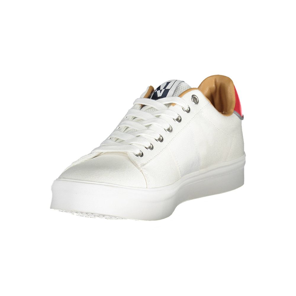 Sneaker Hombre Poliéster Blanco
