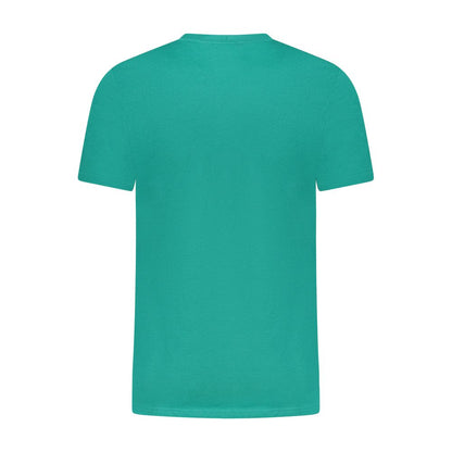 Camiseta verde de algodón