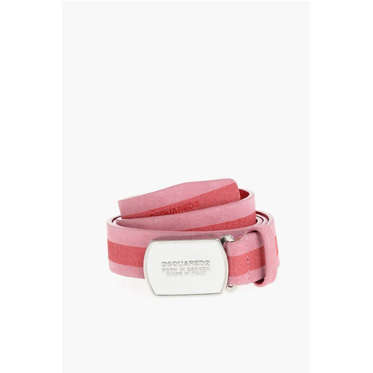 Two-Tone Suede Belt 30mm