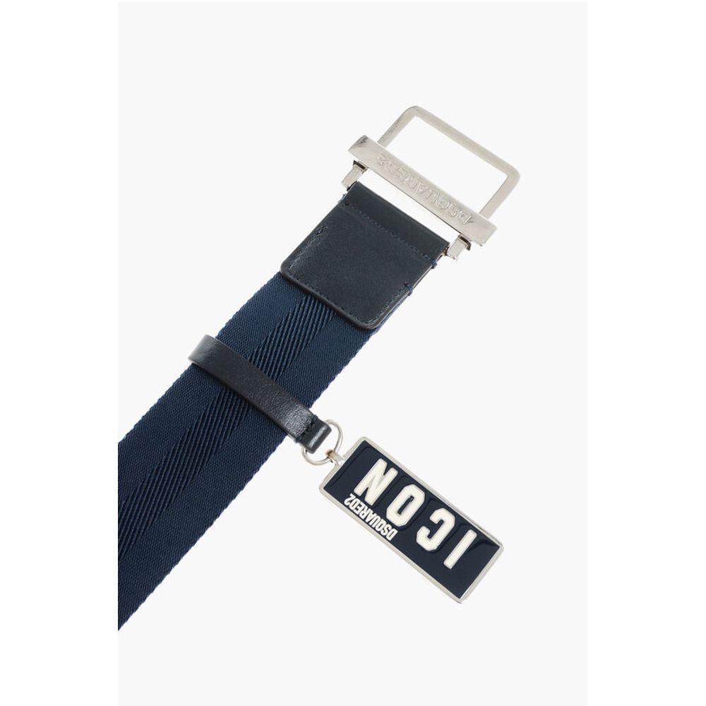 Fabric ICON Belt with Charm 40mm