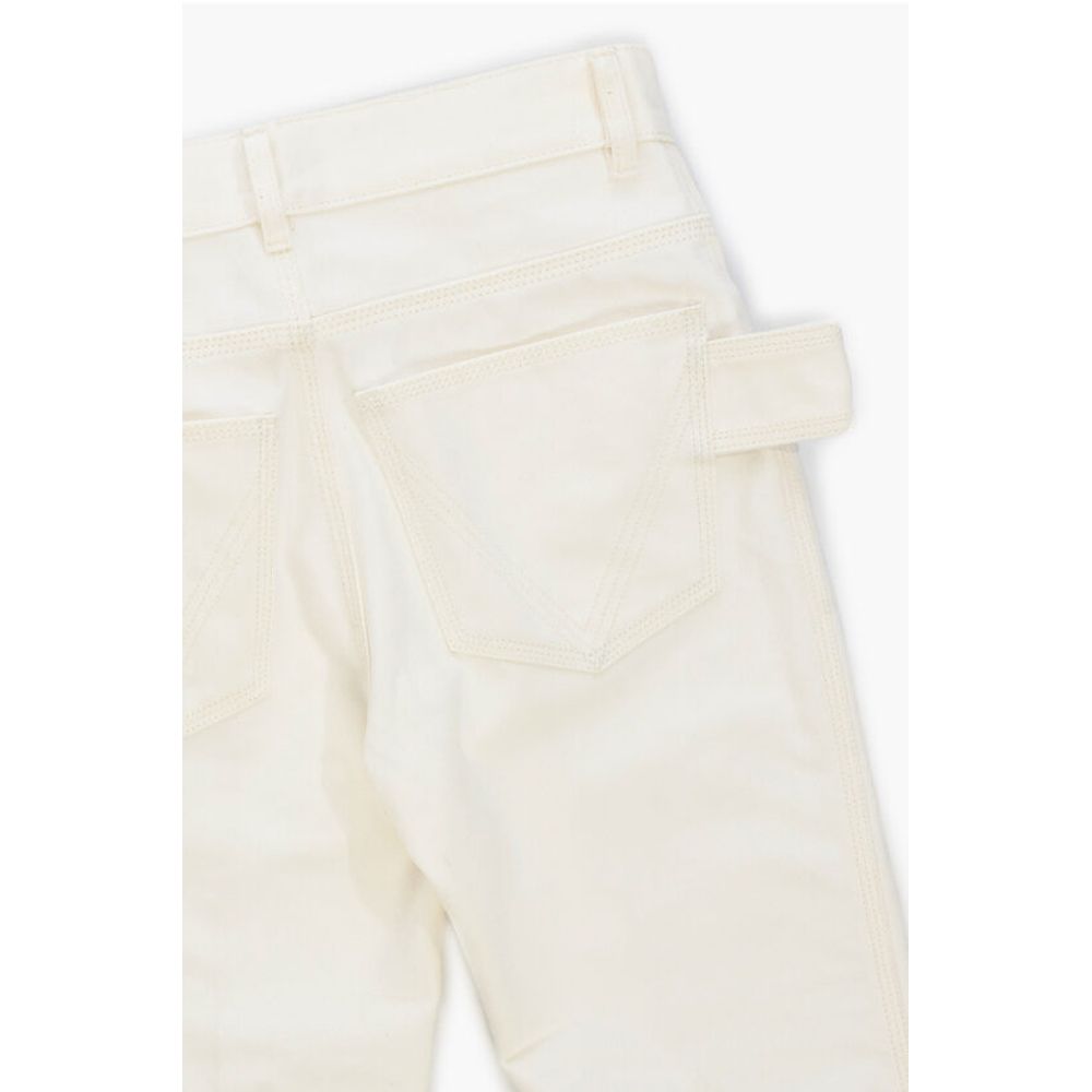 5 Pocket Plain Colour Denim Pants