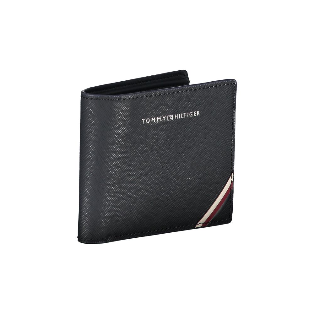 Cartera de hombre de piel azul