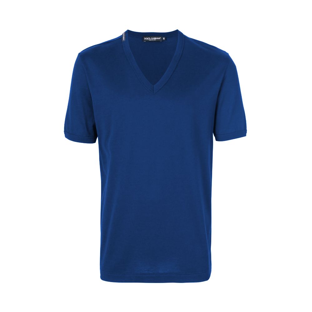Blue Cotton T-Shirt