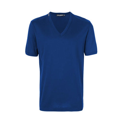 Blue Cotton T-Shirt
