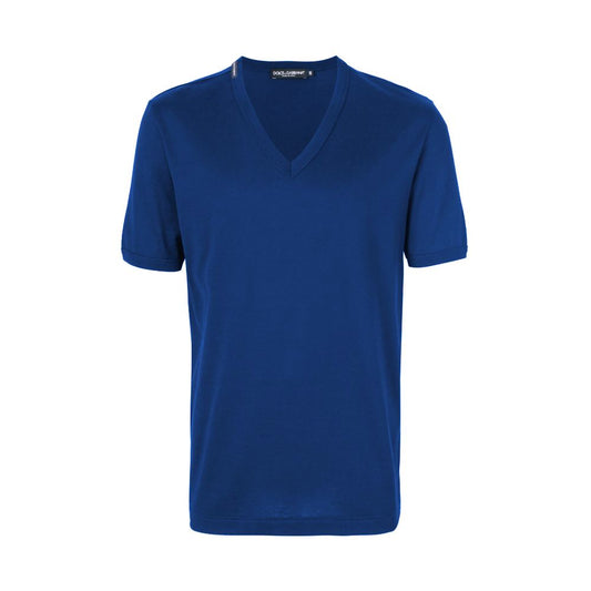 Blue Cotton T-Shirt