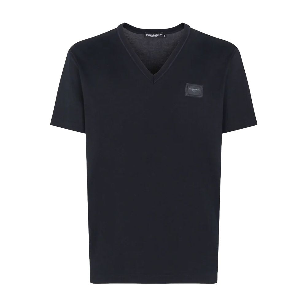 Blue Cotton T-Shirt
