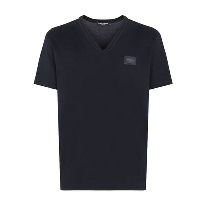 Blue Cotton T-Shirt