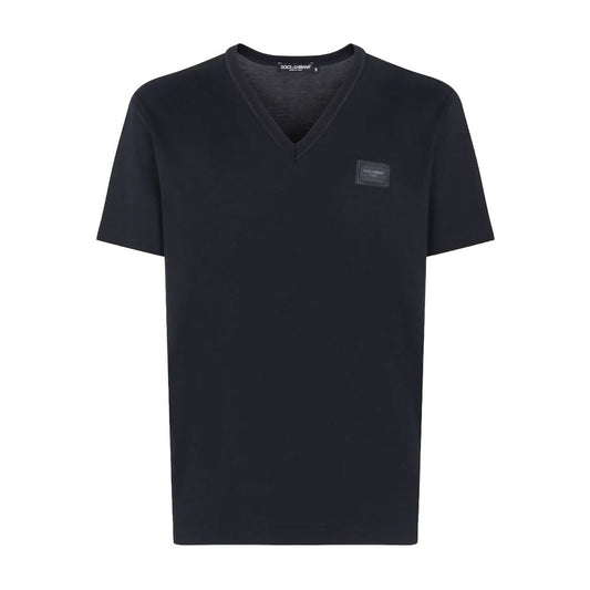 Blue Cotton T-Shirt