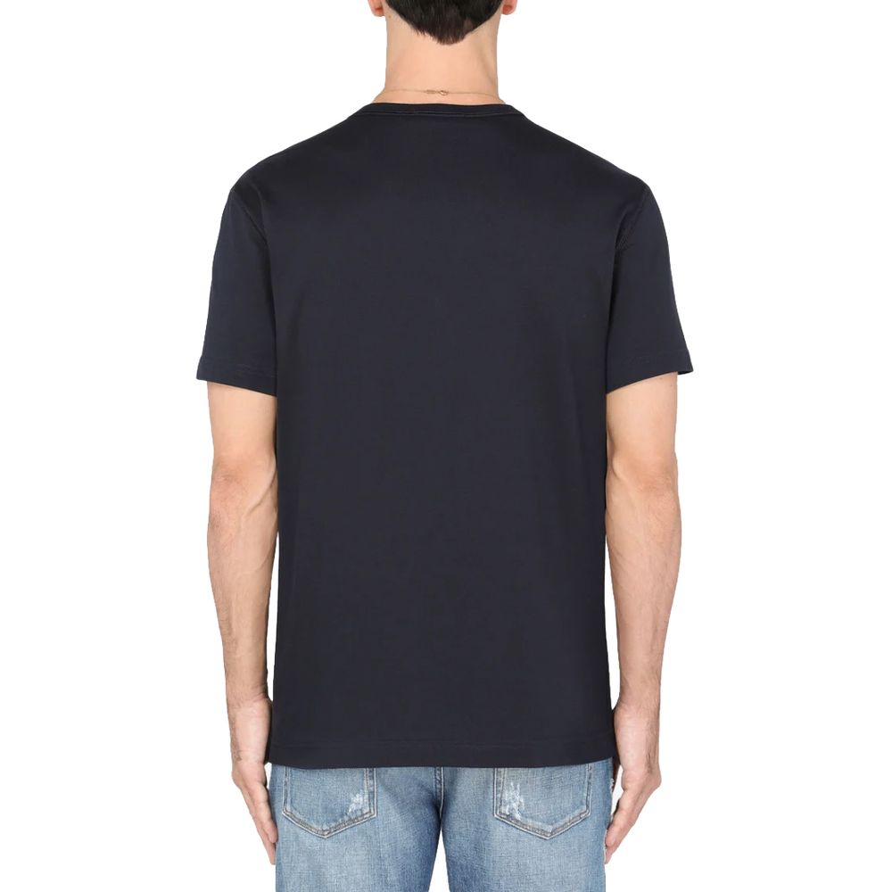 Blue Cotton T-Shirt