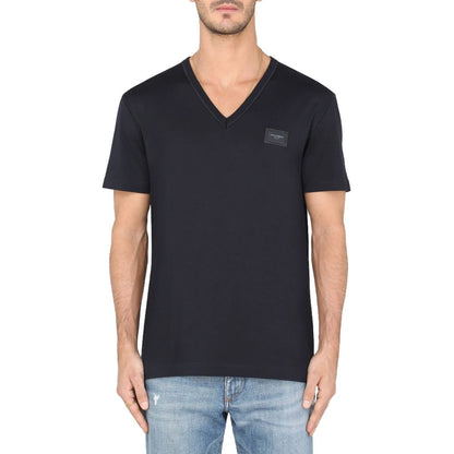 Blue Cotton T-Shirt