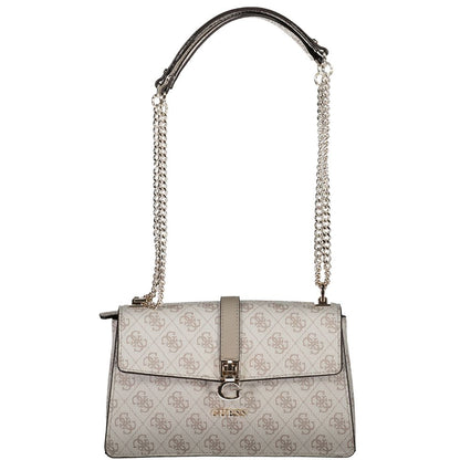 Gray Polyethylene Handbag