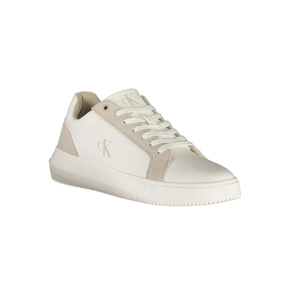 Sneaker Hombre Piel Blanco
