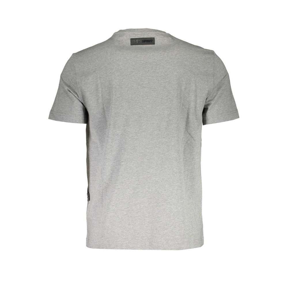 Camiseta marrón de algodón para hombre
