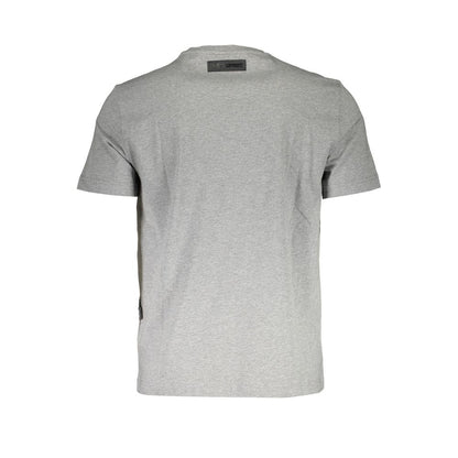 Camiseta marrón de algodón para hombre