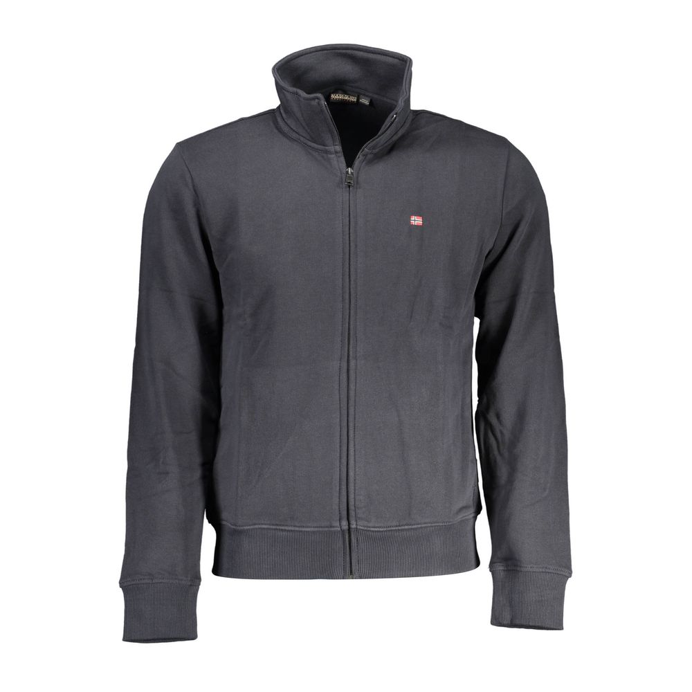 Jersey Negro Algodón Hombre