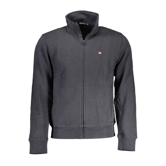 Jersey Negro Algodón Hombre