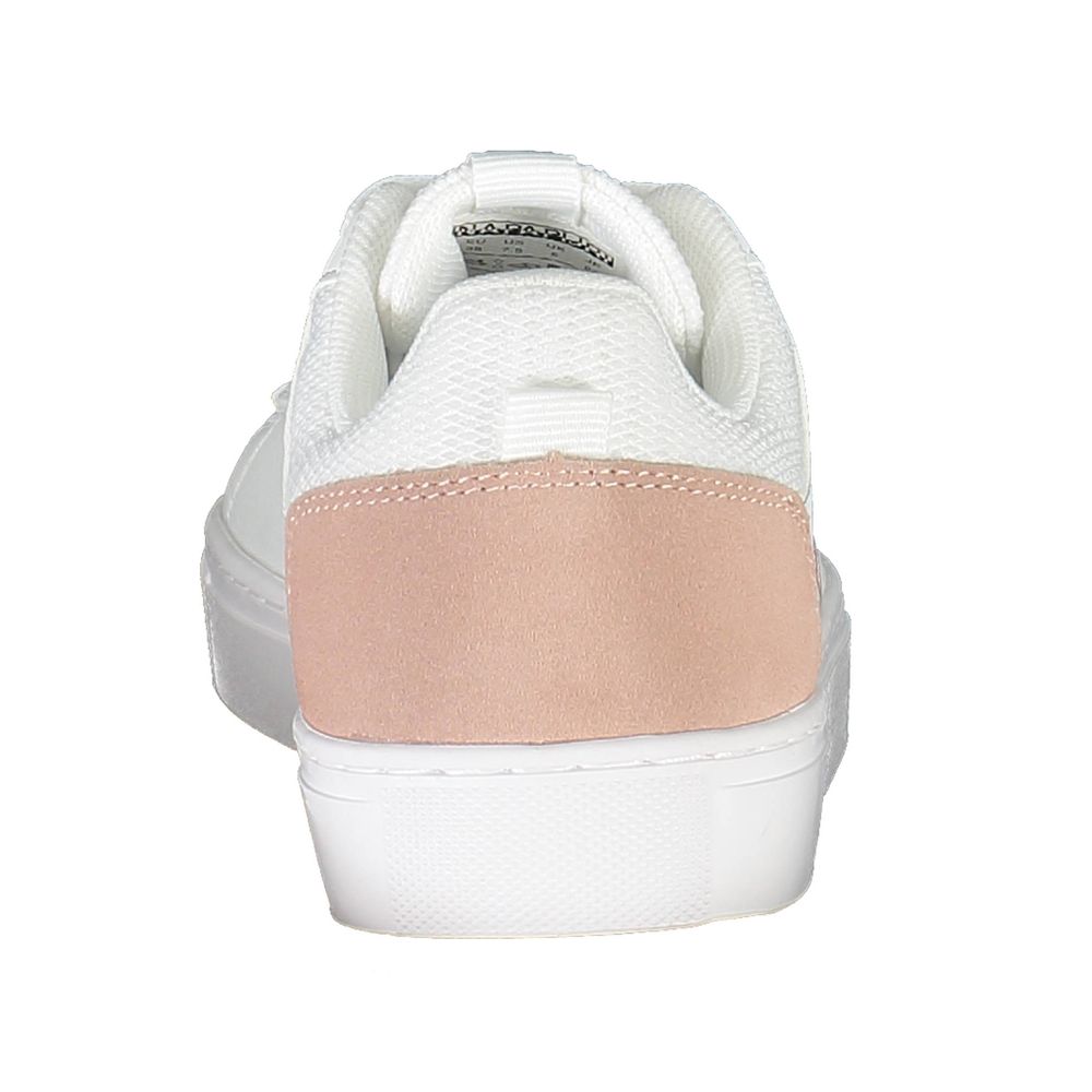 Sneaker Mujer Piel Blanco