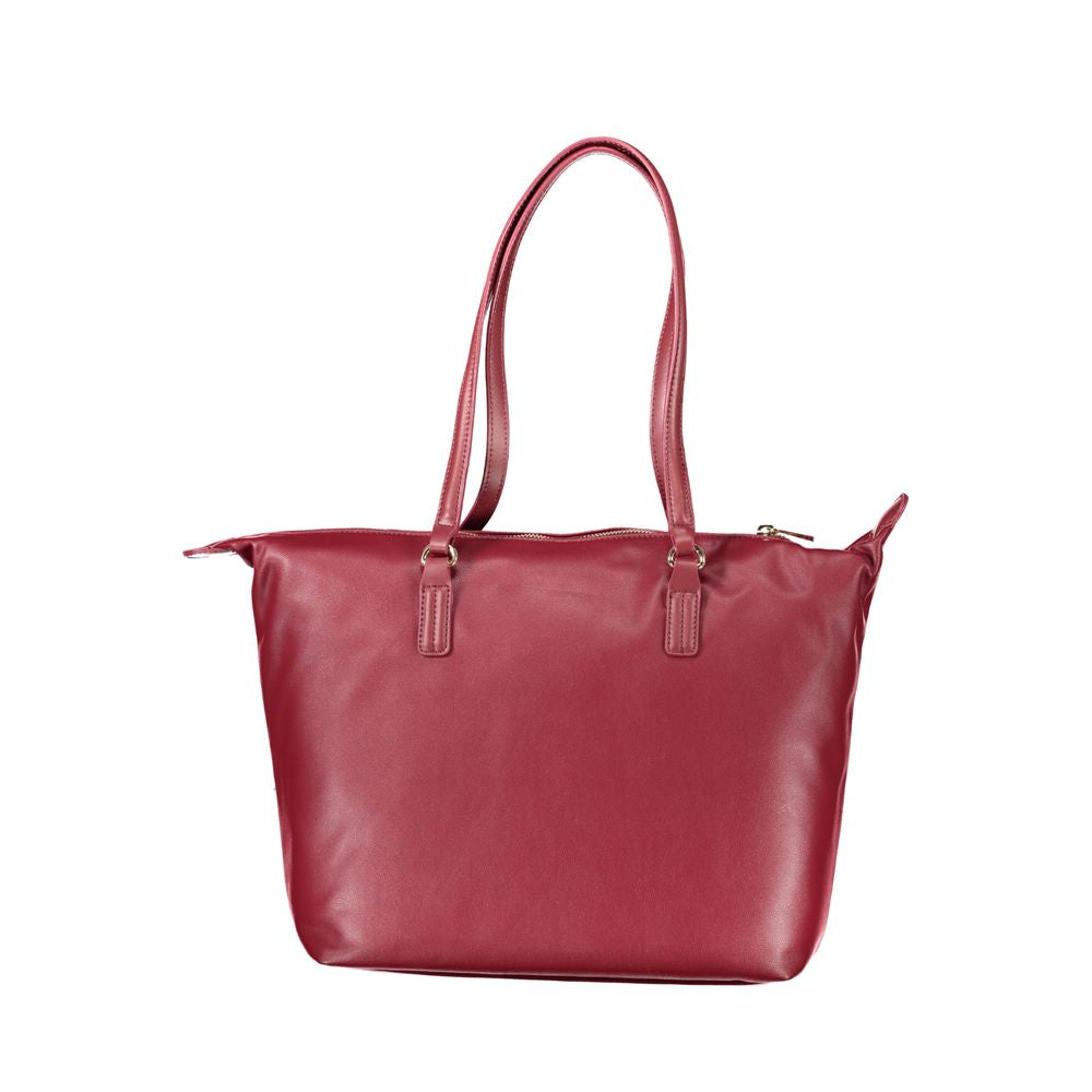 Bolso de mujer de poliéster rosa