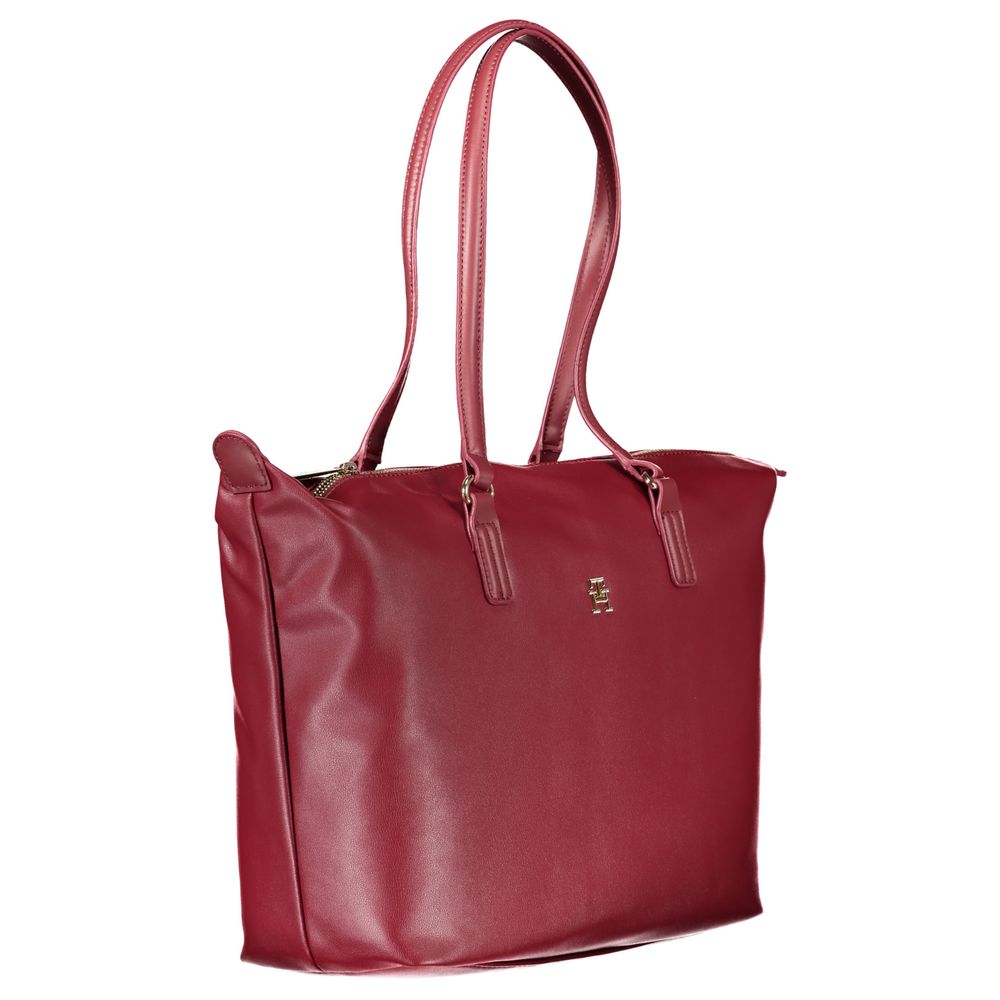 Bolso de mujer de poliéster rosa