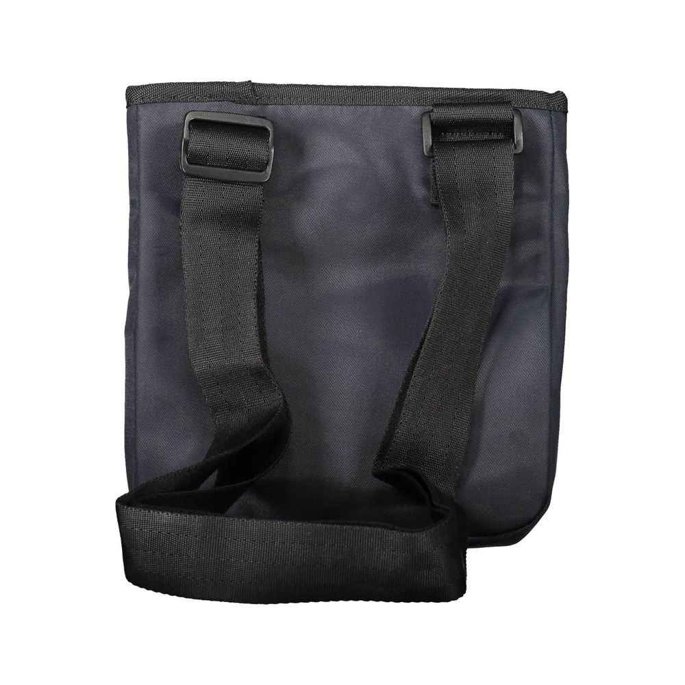 Bolso bandolera hombre poliéster azul