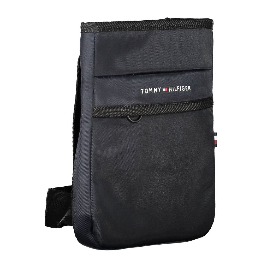 Bolso bandolera hombre poliéster azul